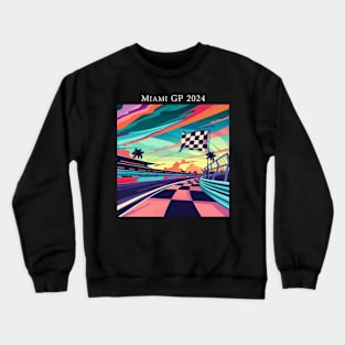 2024 Miami Grand Prix F1 T-Shirt - Merchandise | Unique F1 Tracks Design | Limited Edition | Perfect Gift for Miami F1 Fans Crewneck Sweatshirt